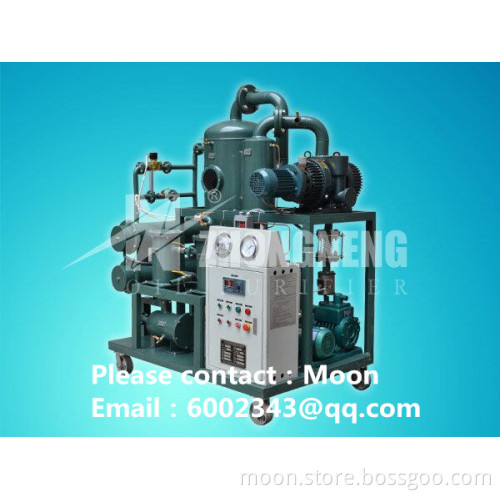 Online Transformer Oil filtration Plant,Vacuum Transformer Oil Dehydration Plant